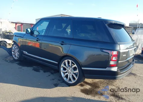 2014 Land Rover Range Rover 5.0L V8 Supercharged/5.0L V8 Supercharged Ebony Edition z USA, uszkodzony, nr VIN SALGS2EFXEA151570